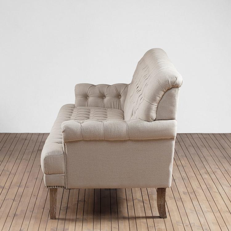 Трёхместный диван Софи, песочные ножки Sophie 3 Seater, Oak Sandwashed