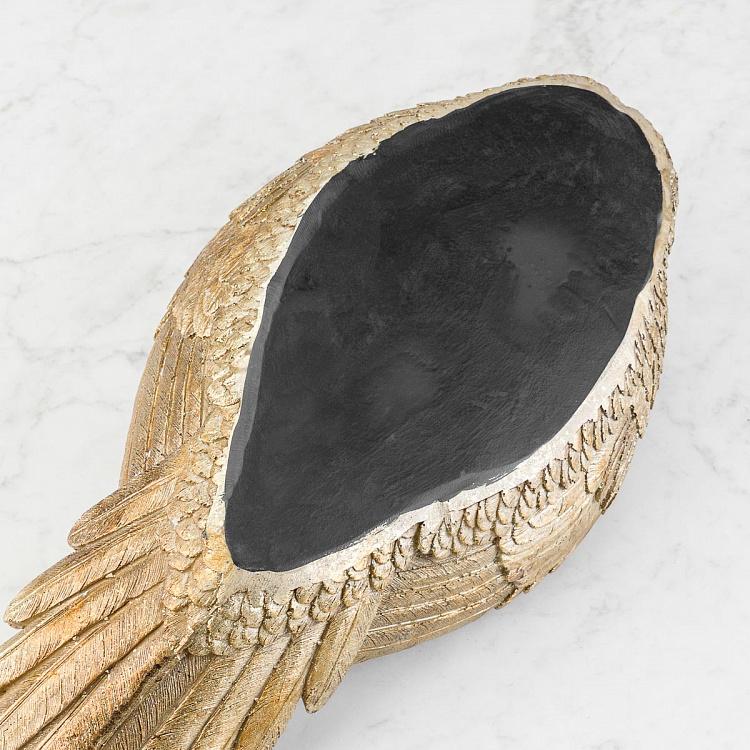 Подставка для мелочей и украшений Золотистый попугай Golden Parrot Tray Large