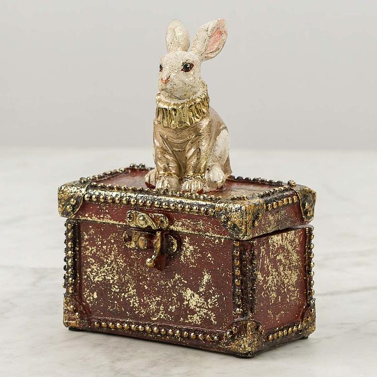 Шкатулка для украшений Кролик Флора Bunny Flora Jewellery Box Red
