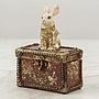 Шкатулка Bunny Flora Jewellery Box Red