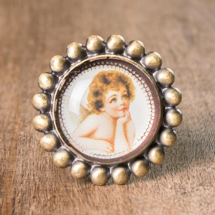 Мебельная ручка-кнопка Ангельская Angelic Knob