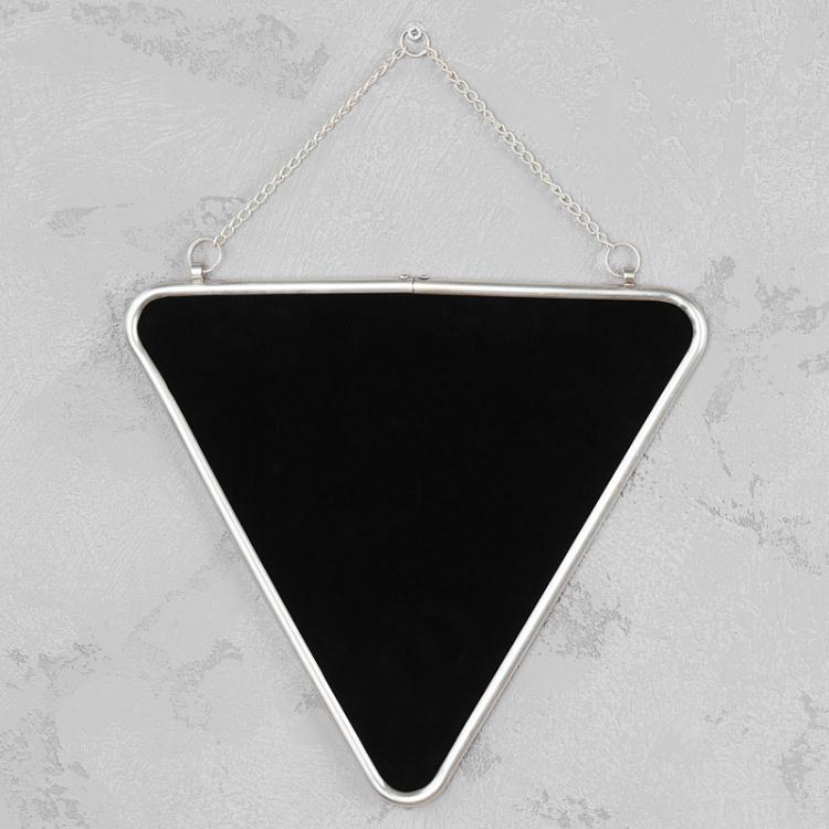 Треугольное зеркало с цепью-подвесом Single Mirror With Chain