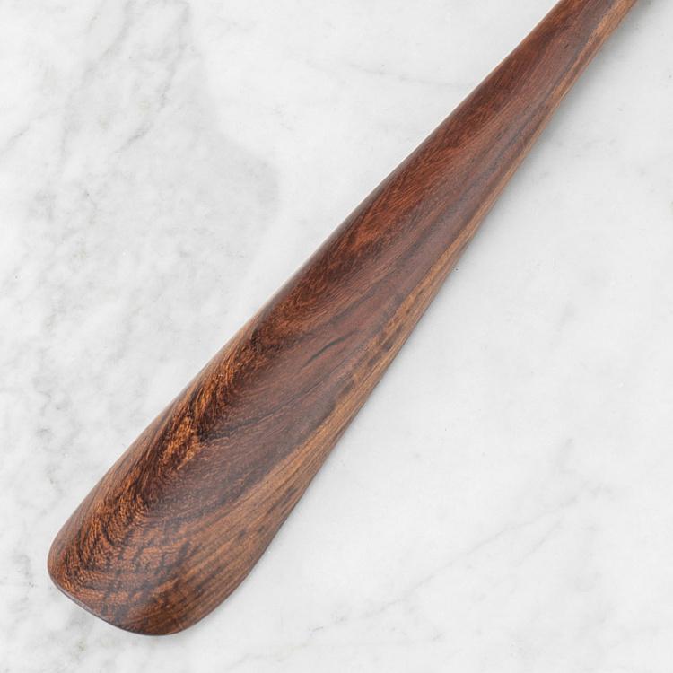 Ложка для обуви из латуни и дерева манго Shoehorn Mango Wood And Brass