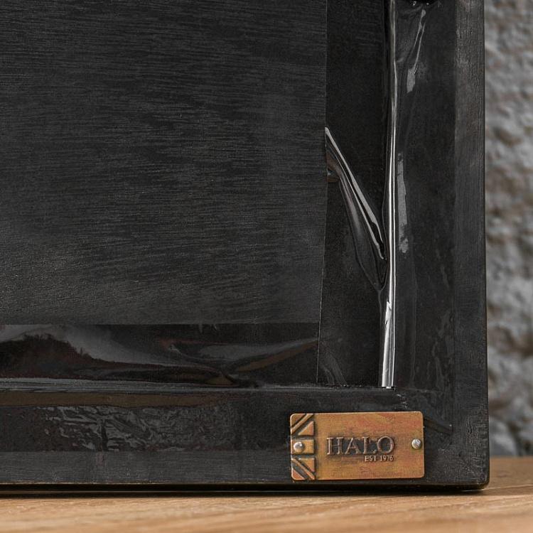 Картина-чертеж План лодки, круги Boat Blueprint Circles