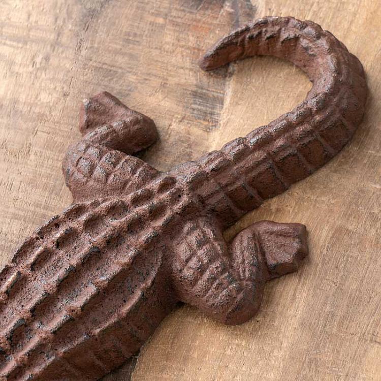 Чугунная статуэтка Крокодил Crocodile In Cast Iron