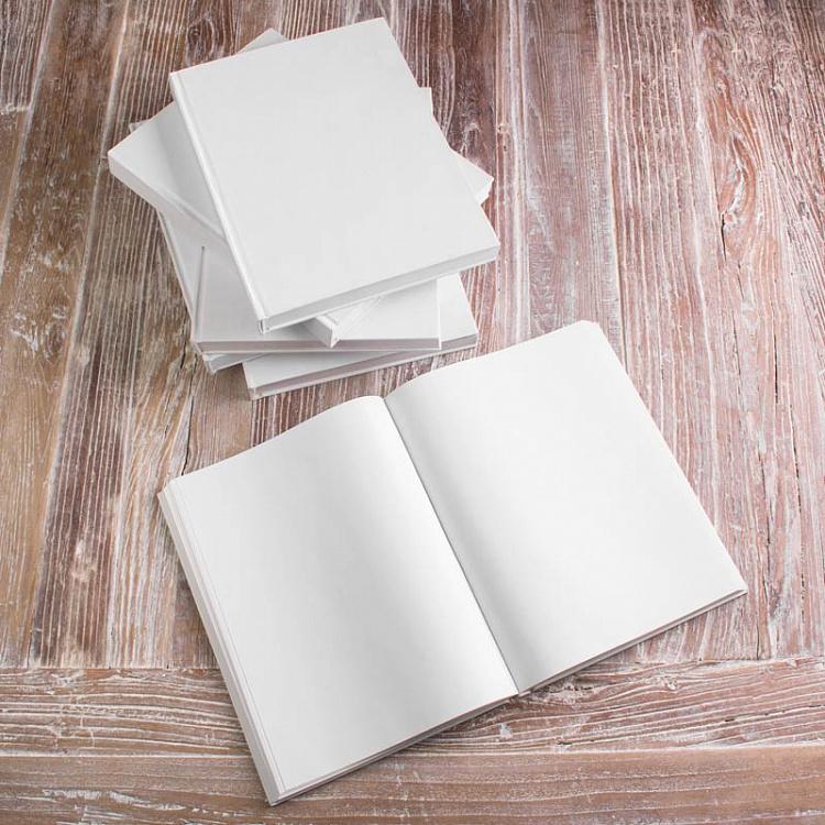 Белая гостевая записная книга Collateral White Book 25CPS