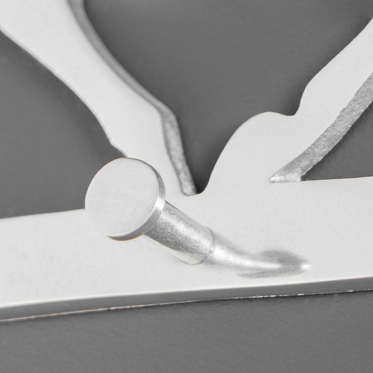 Трёхместная настенная вешалка Лошадь Coat Rack 3 Hooks Horse