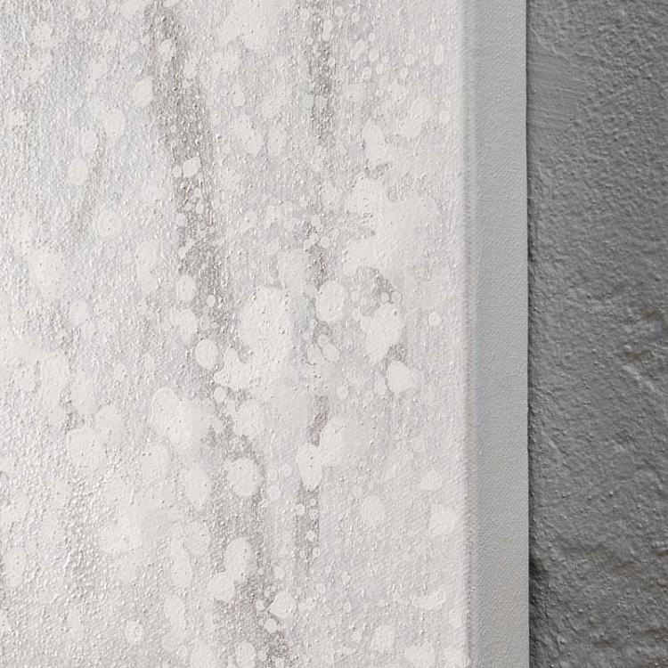 Картина акрилом на холсте Олень на снегу Canvas Acrylic Painting Deer In Snow