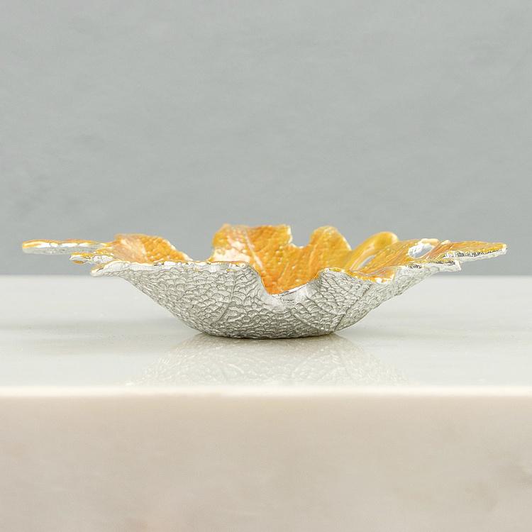 Подставка для мелочей Осенний лист 1 Autumn Trinket Tray 1