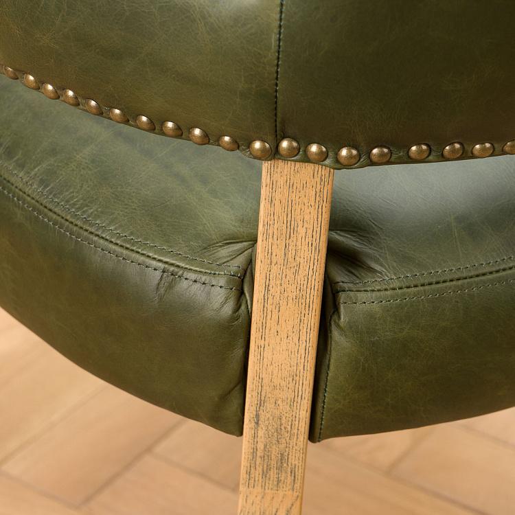 Стул Ньюпорт с подлокотниками, светлые ножки Newport Dining Chair, Oak Brown