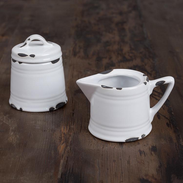 Молочник и сахарница из серии Милый дом Dolce Casa Set Sugar And Creamer
