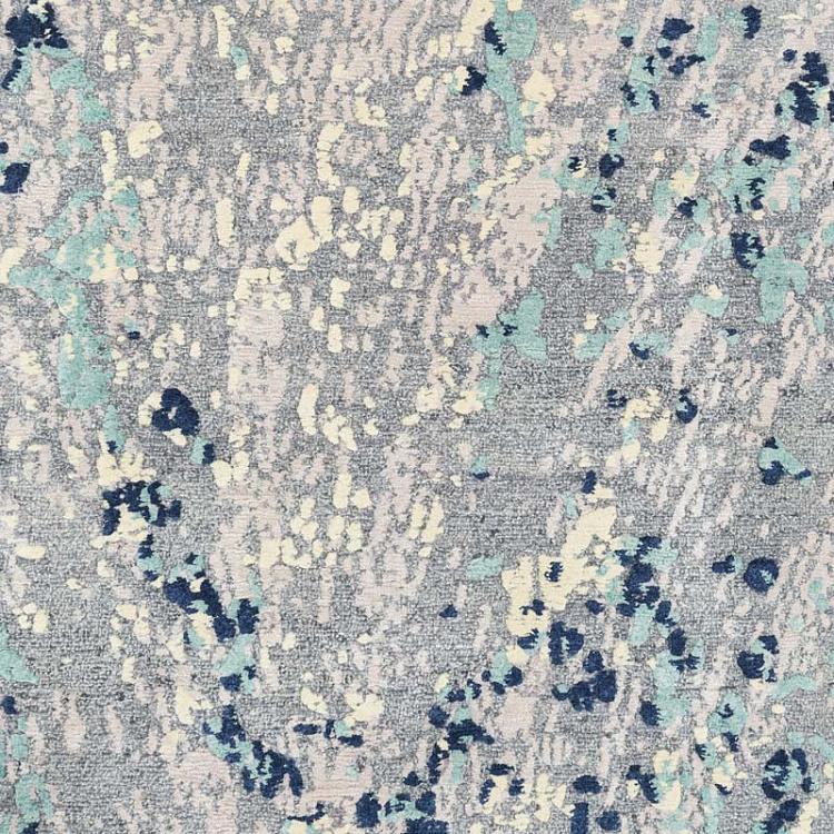 Ковёр с коротким ворсом Серые перья Magic Feathers Grey