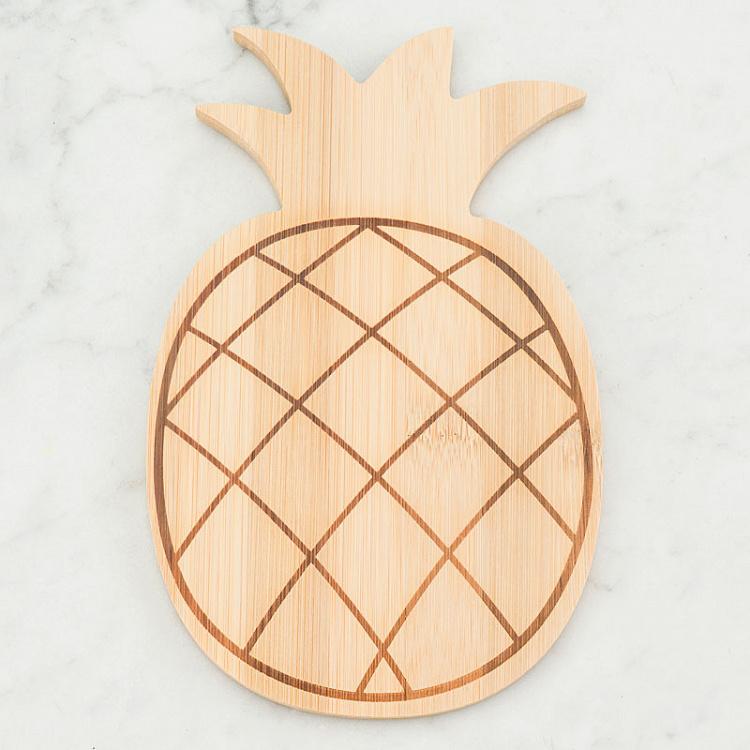 Сервировочная доска из бамбука Ананас Bamboo Pineapple Board
