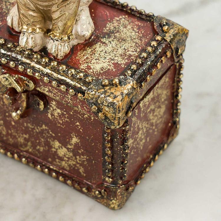 Шкатулка для украшений Кролик Флора Bunny Flora Jewellery Box Red