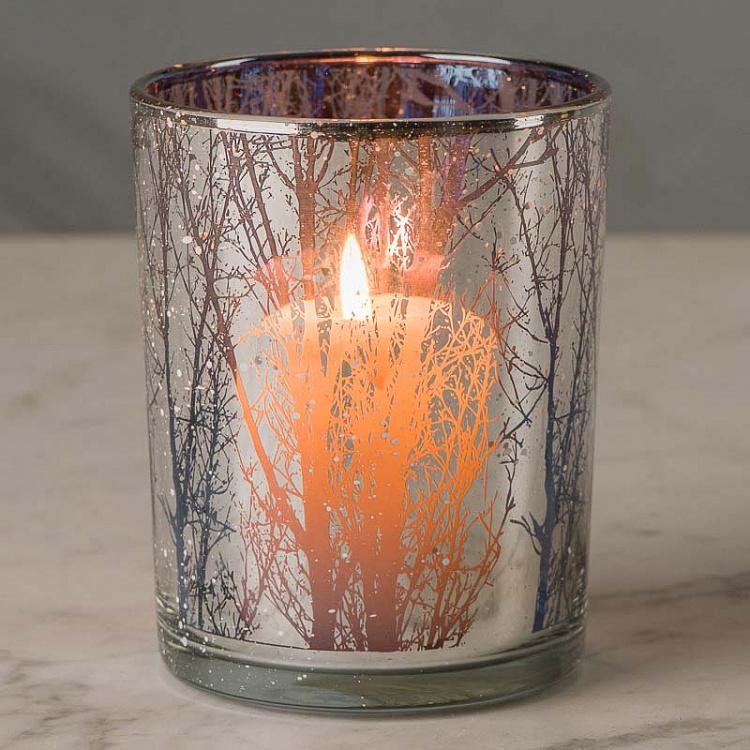 Подсвечник Морозный лес Icy Forest Votive
