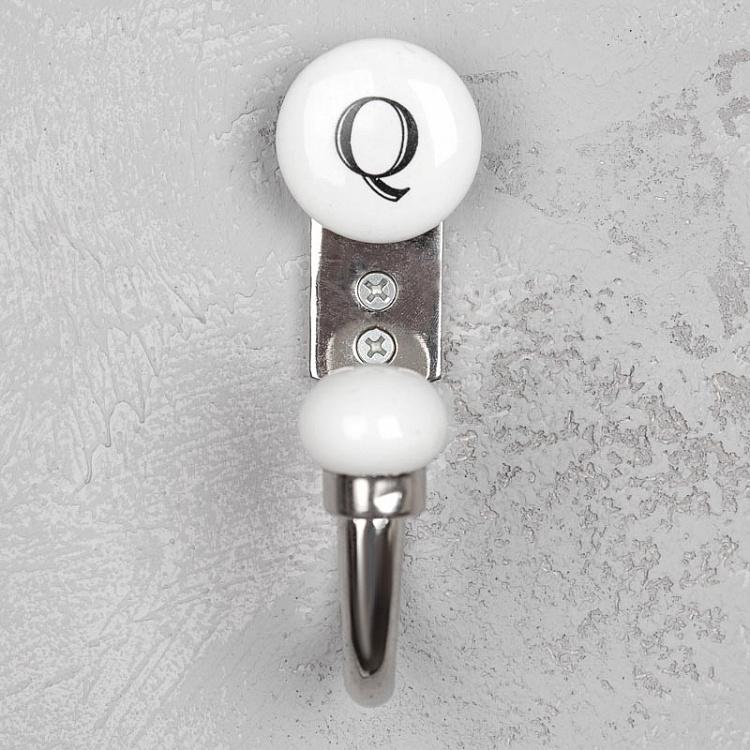 Крючок с буквой Q Alphabet Hook Q