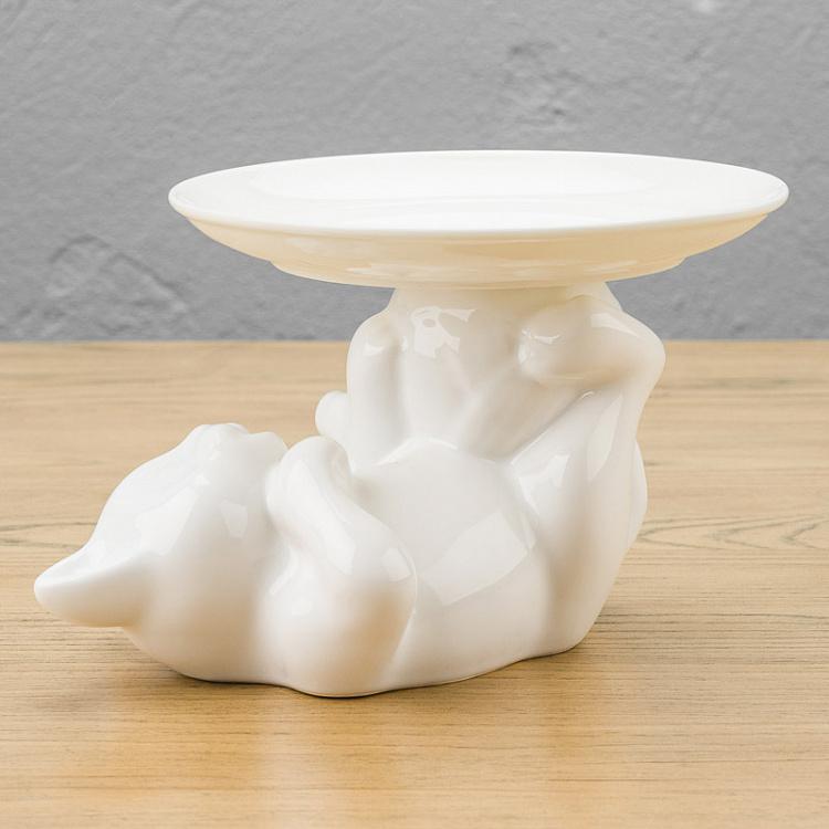 Сервировочная подставка Котёнок, S Decorative Plate Kitten Small