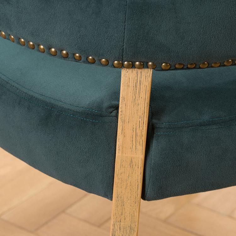 Стул Ньюпорт с подлокотниками, светлые ножки Newport Dining Chair, Oak Brown