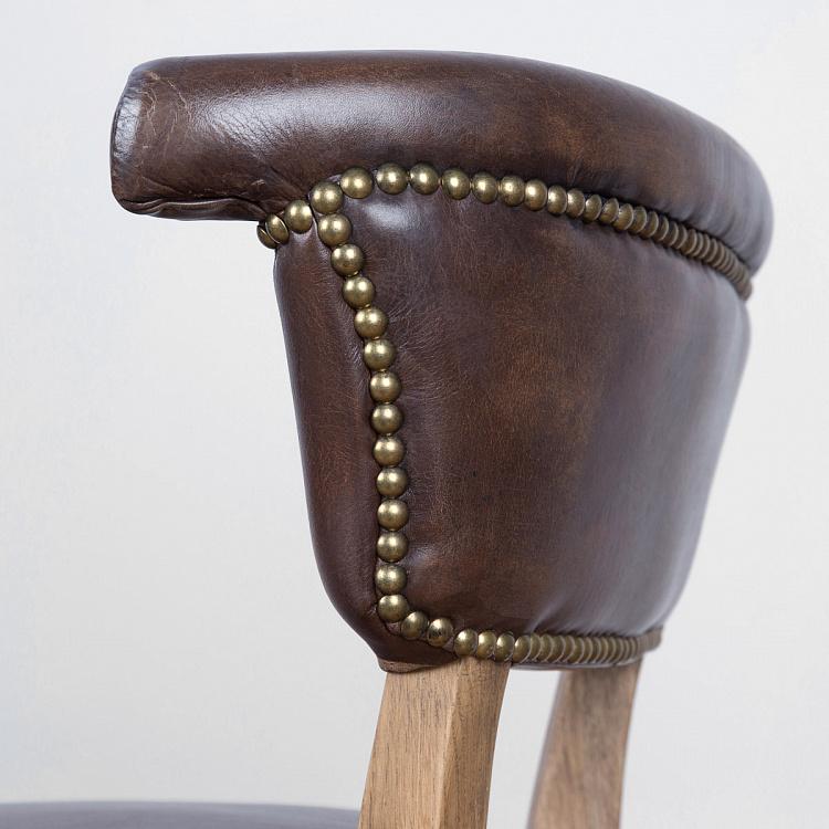 Высокий барный стул Анджелес Angeles Barstool High, Weathered Oak