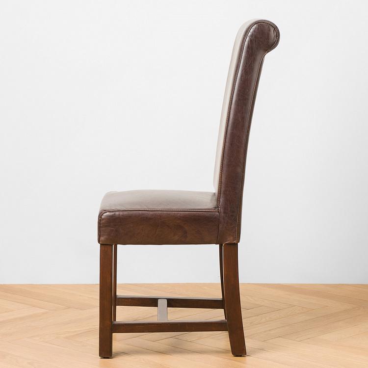 Стул Ролбак, тёмные ножки Rollback Dining Chair, Antique Wood