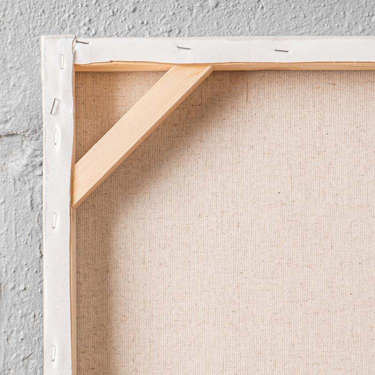 Картина акрилом на холсте Милые страусы Canvas Acrylic Painting Lovely Ostriches