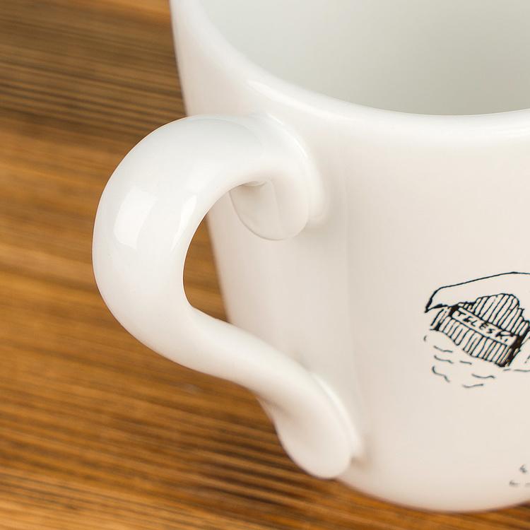 Набор из трёх кружек Горнолыжное путешествие Set Of 3 Mugs Ski Trip