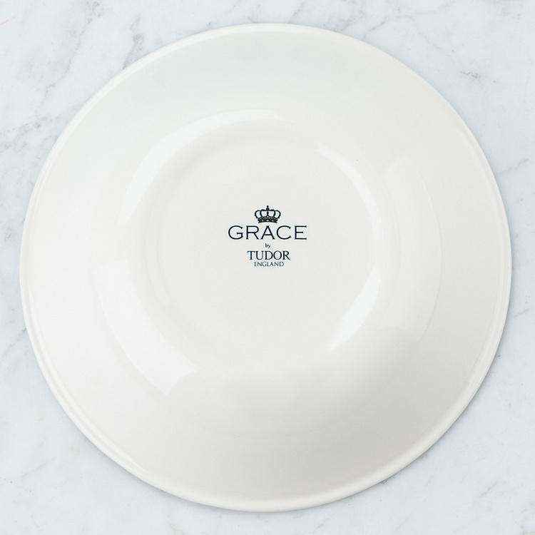 Салатница Голубая ива, L Blue Willow Salad Bowl Large