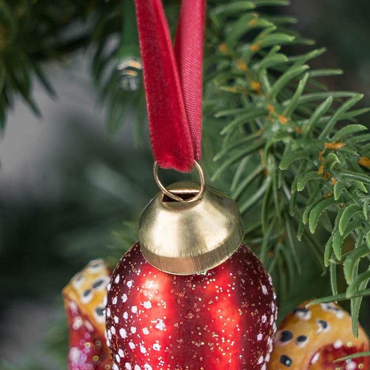 Ёлочная игрушка Осьминог Glass Octopus 10,5 cm