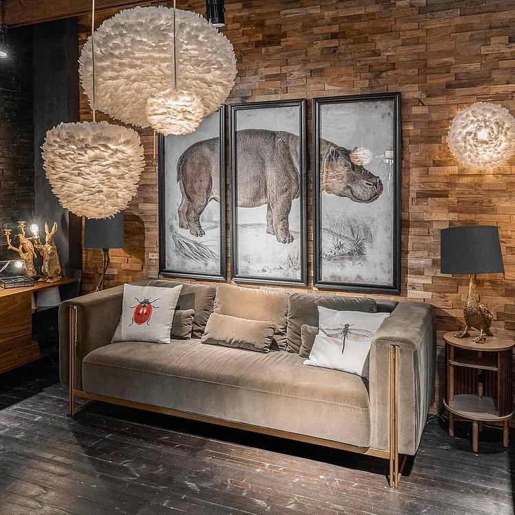 Настольная лампа с абажуром Говард Lamp With Shade Howard