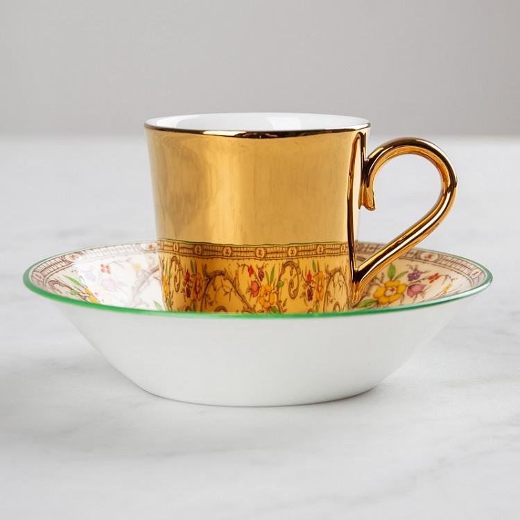 Кофейная пара Reflect Minton 3 золото Reflect Minton 3 Gold