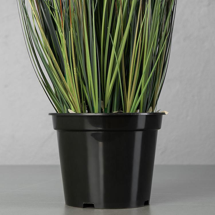 Искусственная кустовая осока с коричневыми султанами Sedge Bush With Brown Sultans 60 cm