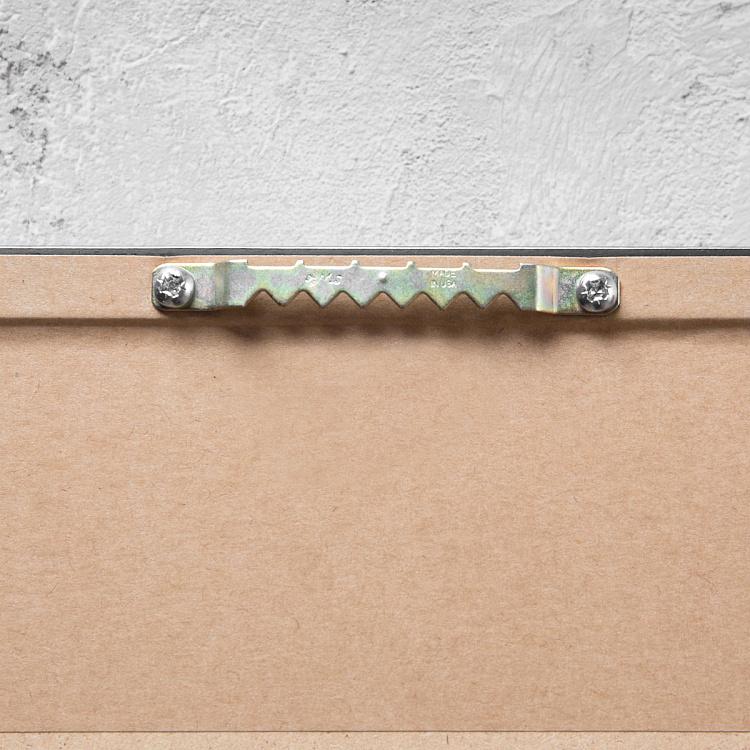 Фото-принт триптих в серебристой раме Высокие пальмы Set Of 3 Tall Palms, Pewter Frame