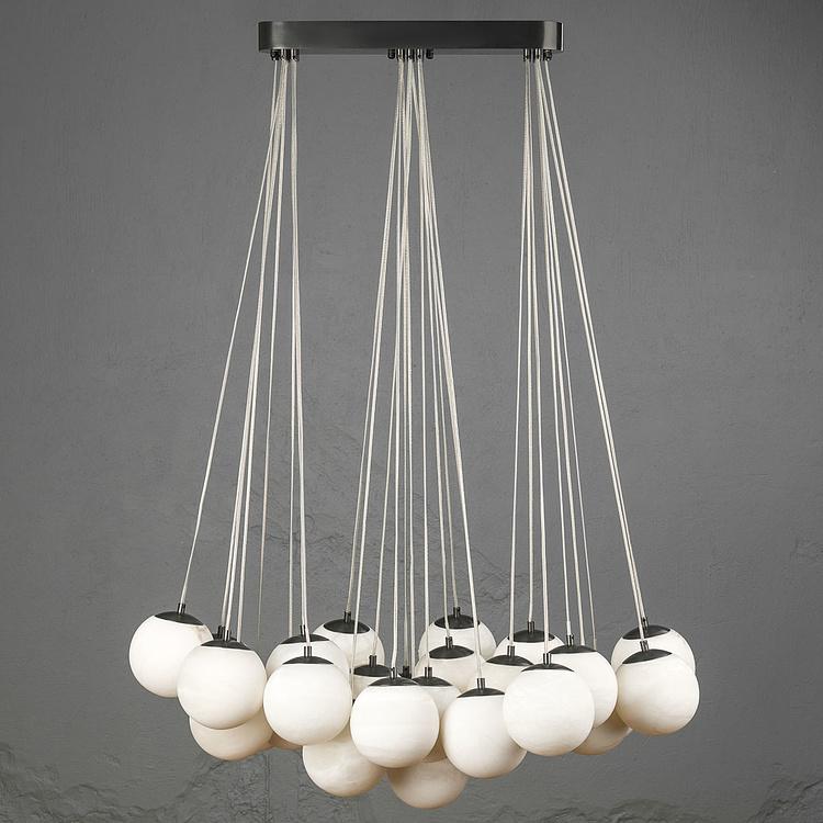 Люстра Галактика двадцати семи планет Гиады, M Galaxy 27 Hyades Chandelier Medium OZ