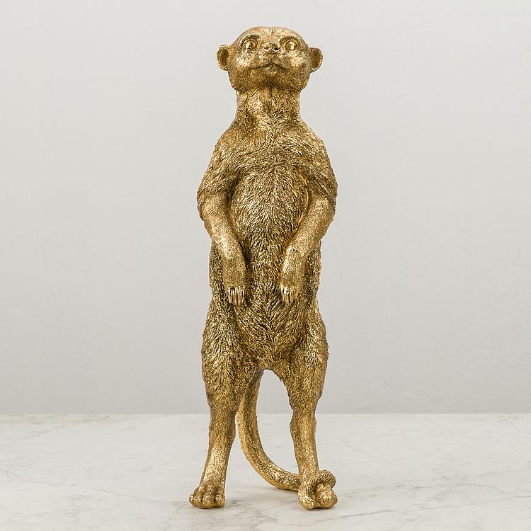 Статуэтка Сурикат Эдди Eddy Meerkat Gold