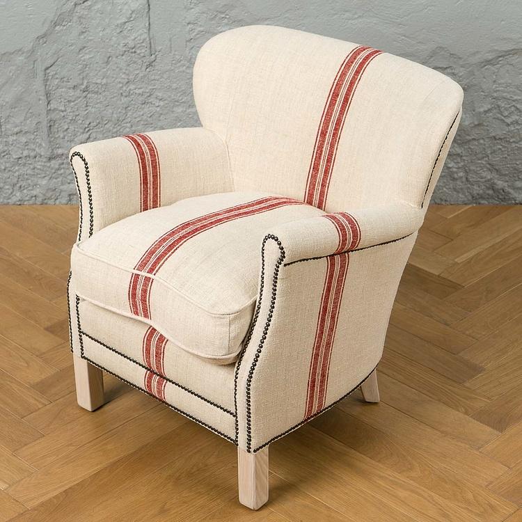 Кресло Тёрнер в обивке из винтажных хлопковых мешков Turner Armchair