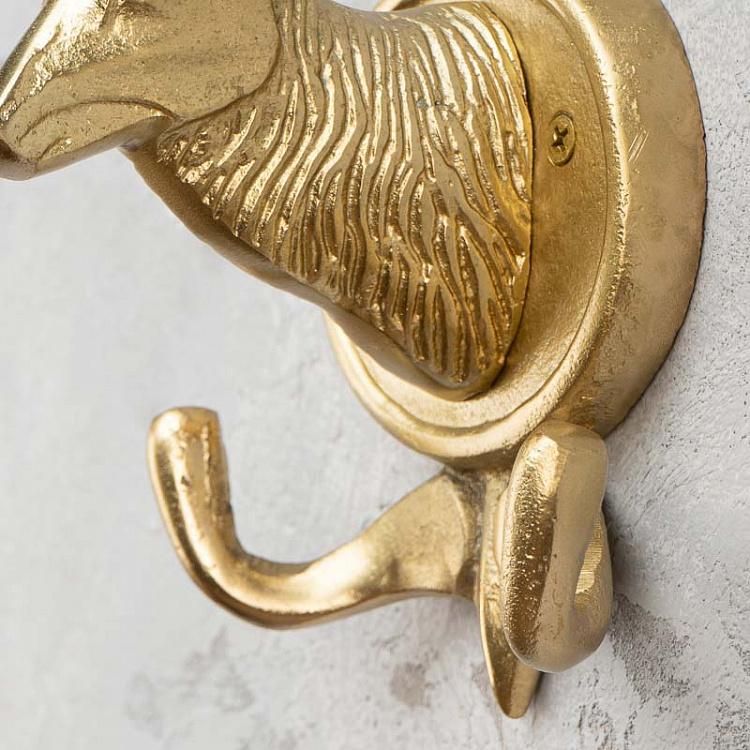 Двухрожковый крючок Олень золотой Double Hook Deer Gold