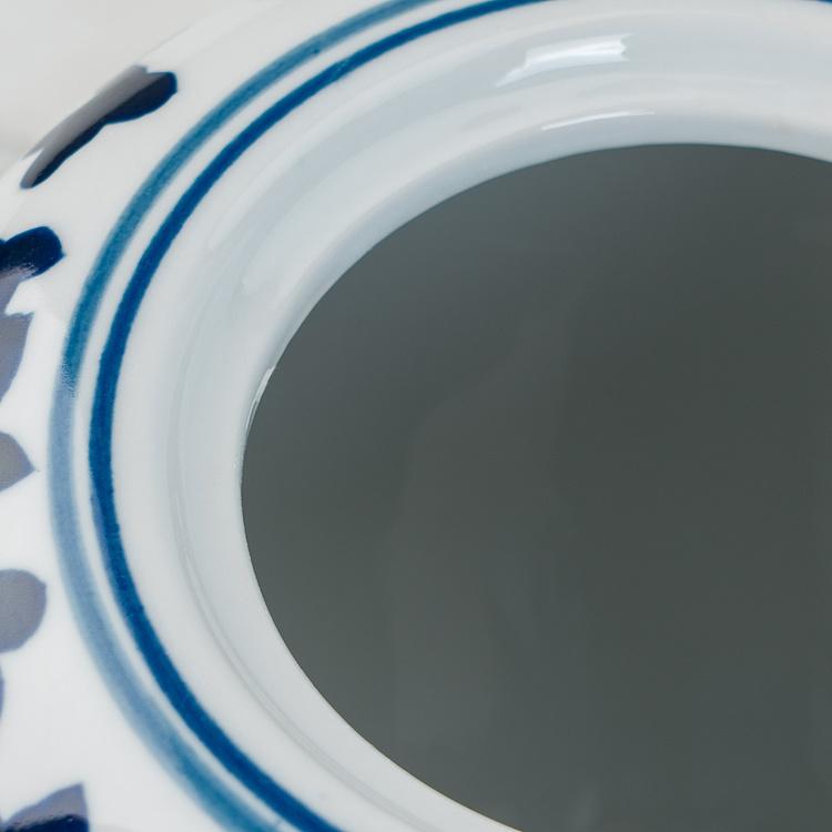 Ваза Луук с крышкой и ручной росписью  Lidded Vase Luuk Hand Painted