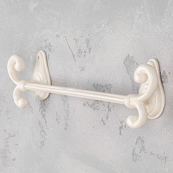 Towel Bar Aluminium Ivory