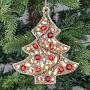 Ёлочная игрушка Multi-Colored Christmas Tree Pendant 2 15 cm