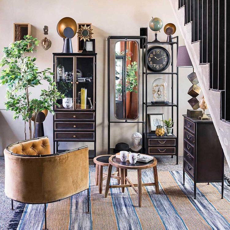 Стеллаж с зеркалом Бонапарт Bonaparte Shelf With Mirror