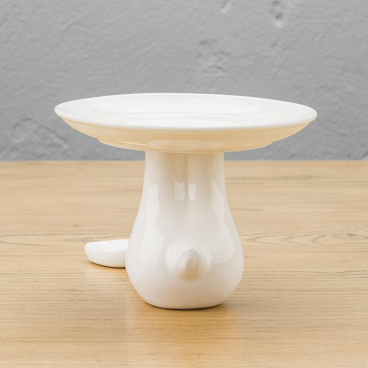 Сервировочная подставка Кролик, S Decorative Plate Rabbit Small