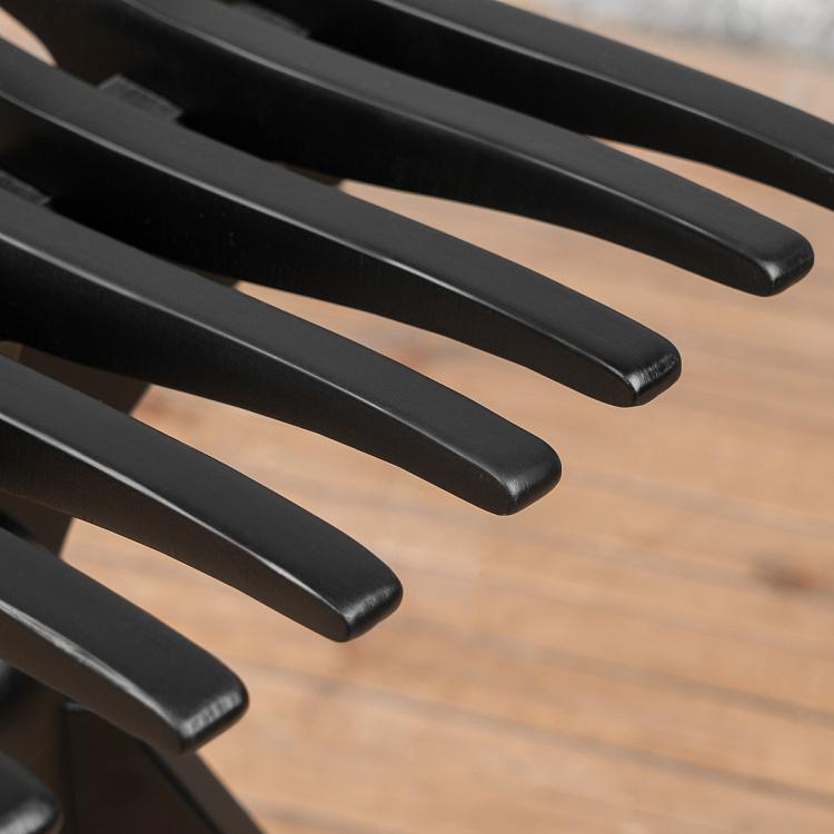 Чёрный табурет Черепаха Turtle Stool Black