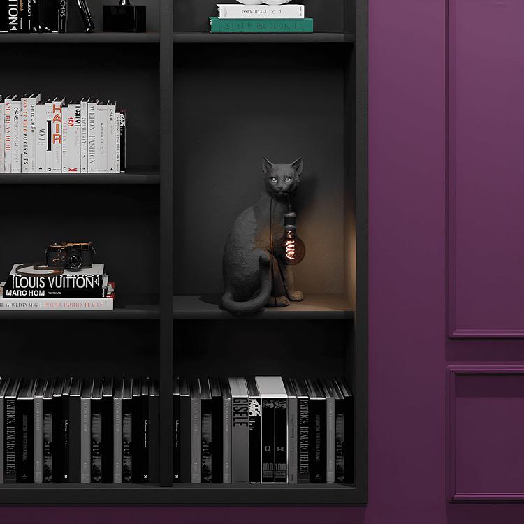 Настольная лампа с кошкой Шушу Table Lamp Cat Chouchou