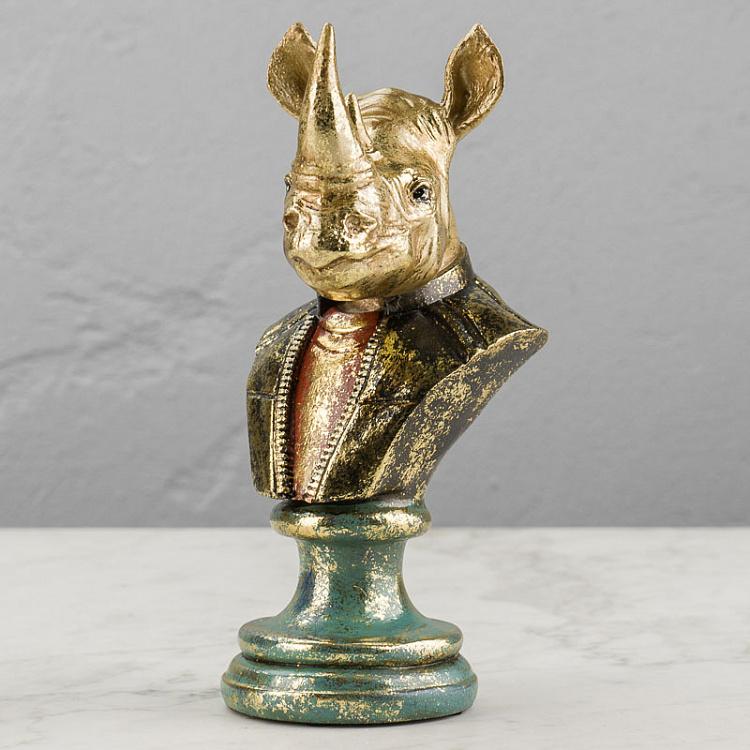 Статуэтка Бюст носорога Гарольда Rhino Harold Bust