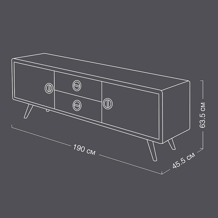Комод-тумба под телевизор Рыцарь Knight Sideboard RM