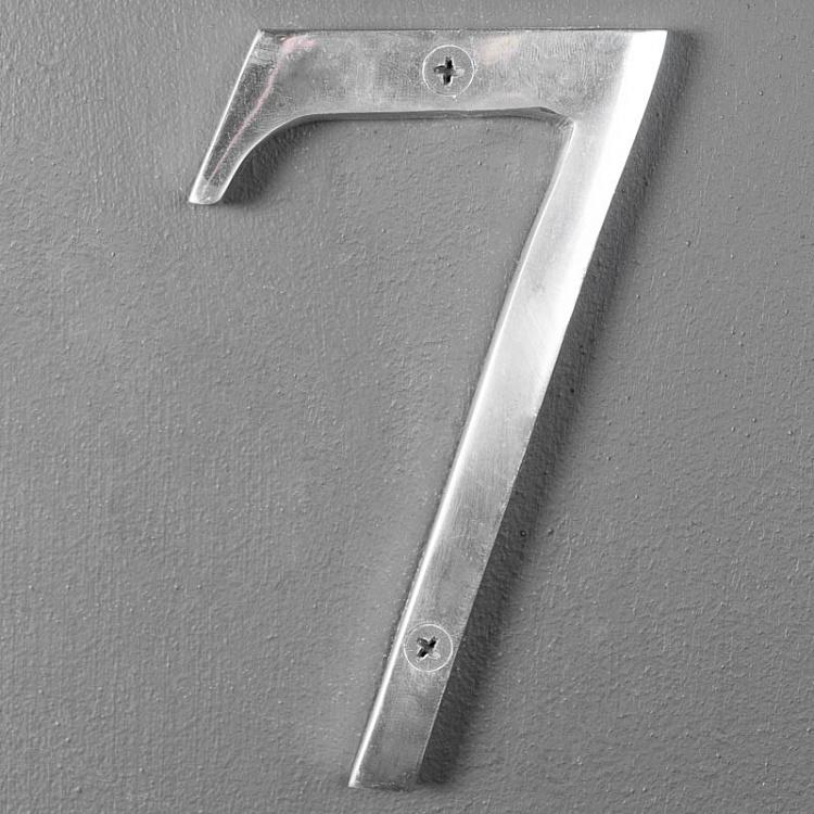 Металлическая цифра 7 Number 7