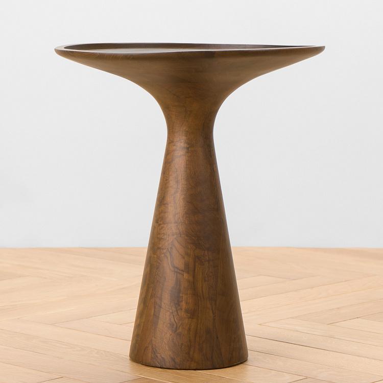 Журнальный стол Гриб, L Mushroom Wood Table Big