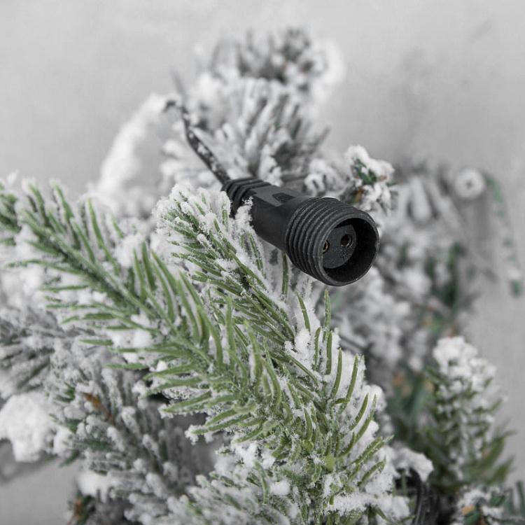 Светодиодная заснеженная еловая гирлянда LED Spruce Garland With Snow 150 cm