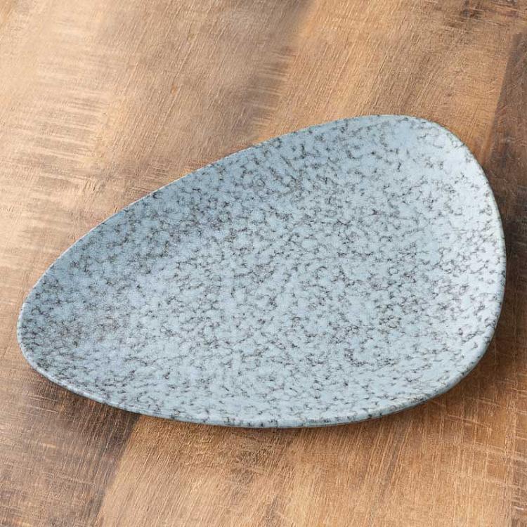 Треугольная тарелка Органика Земля, S Organica Terra Triangular Plate Small