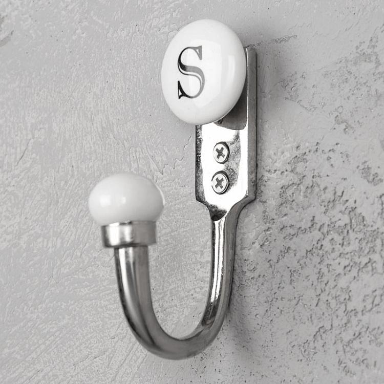 Крючок с буквой S Alphabet Hook S
